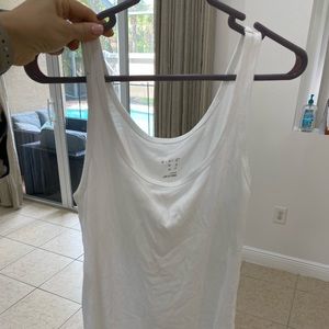 White tank top